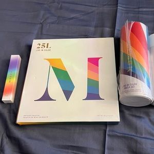 Morphe 25L Live In Color Artistry Eyeshadow Palette Bundle